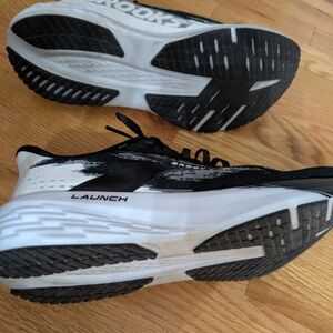 Brooks Launch 11 Running Shoes Black and White